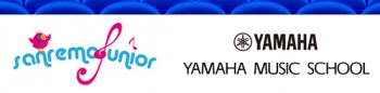 Logo Sanremo Junior e Yamaha Music School