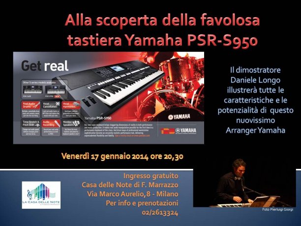 Alla scoperta della Yamaha PSR S950